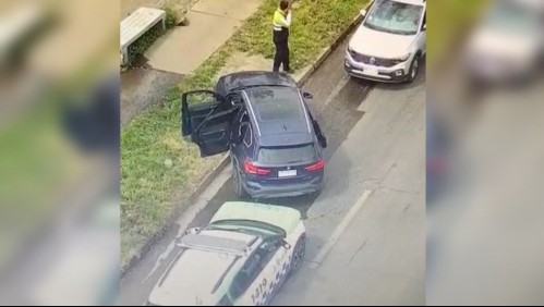 Seguimiento a vehículo robado terminó con un menor de edad detenido en Peñalolén