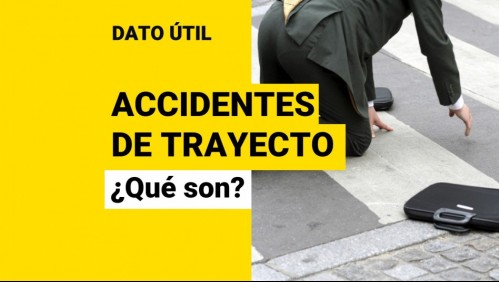 ¿Qué se considera un accidente de trayecto?