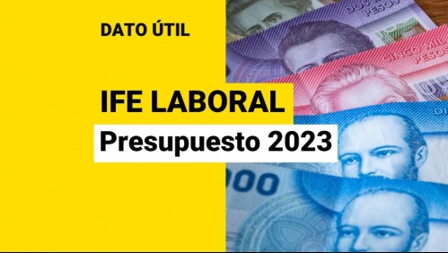 Presupuesto 2023: ¿Qué pasará con el IFE Laboral el próximo año?