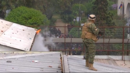 Vuelven a atacar unidad del Ejército en medio de incidentes en el INBA