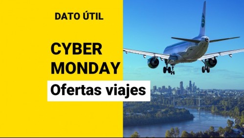 Últimas horas del Cyber Monday: Revisa las mejores ofertas en vuelos y paquetes de viaje