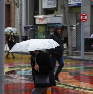 Precipitaciones en Santiago: Revisa cómo estarán los próximos días en la capital