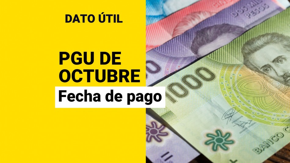 Pago PGU de octubre Consulta con RUT la fecha de pago de los 193 mil