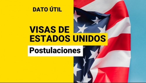 Abren inscripciones para visas en Estados Unidos: ¿Cómo y dónde hacer la postulación?