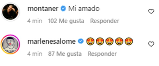 Comentarios de Ricardo Montaner y Marlene Salomé