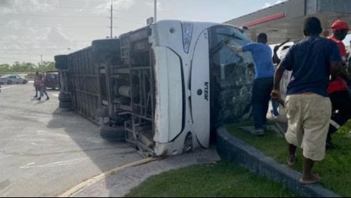Cancillería confirma presencia de 15 chilenos en accidente de tránsito en Punta Cana