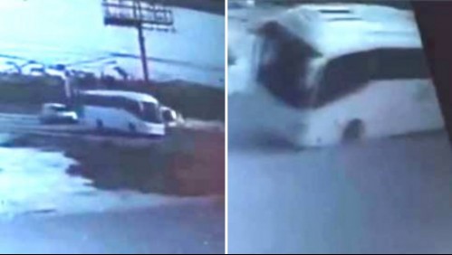 Video muestra el momento del accidente de bus que transportaba a chilenos en Punta Cana