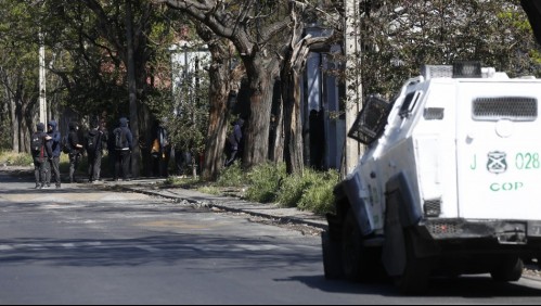Por cuarto día consecutivo se registraron incidentes en las inmediaciones del INBA