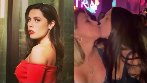 En medio de rumores de separación: Daniela Aránguiz sale de fiesta y se da un beso con Flaviana Seeling