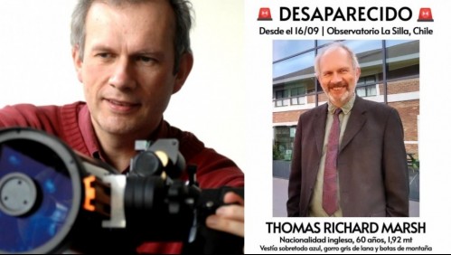 'Solo quiero que vuelva a casa': Hija de astrónomo británico desaparecido en Chile pide ayuda para encontrarlo