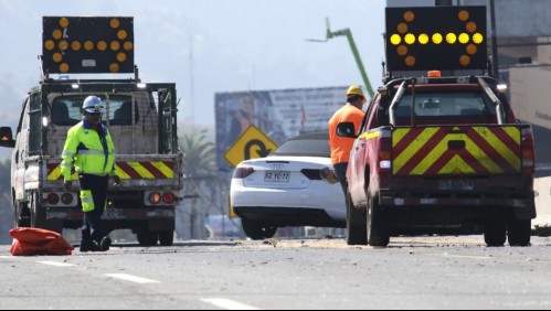 'Solo se quejaba de dolor': Relato del sobreviviente al fatal accidente registrado en la Autopista Vespucio Norte