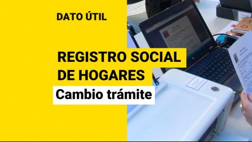 Registro Social de Hogares: ¿Qué cambio hubo en la incorporación de nuevos integrantes?