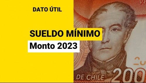 Sueldo mínimo en Chile: ¿Cuánto subiría en 2023?