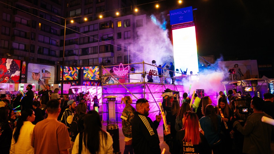 Adidas renueva clásico modelo de zapatillas y revela diseño en medio de evento que congregó a diversos artistas urbanos