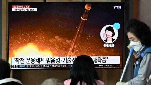 Corea del Norte lanza nuevo misil al océano y aumenta tensión con Seúl