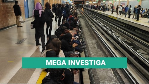 Más de la mitad de las paralizaciones del Metro este año fueron por manifestaciones durante septiembre