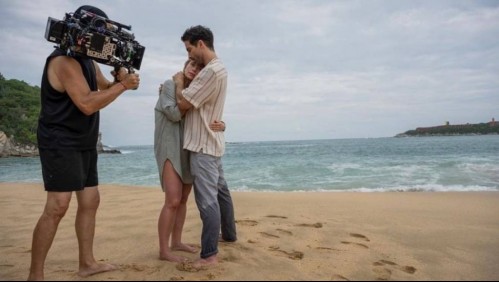Mueren dos actores en plena grabación de una película de Ludwika Paleta: Al meterse al mar los arrastró el fuerte oleaje