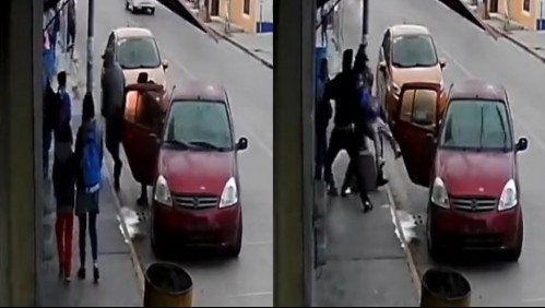 Video muestra secuestro de niño cuando caminaba con su madre en plena calle