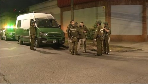 Funcionario de Carabineros es baleado en San Miguel: Se encuentra fuera de riesgo vital