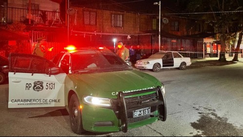 Mujer fallece luego que sujeto efectuara una 'cantidad indeterminada de disparos' a su casa en Renca