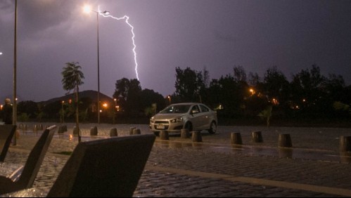 Emiten aviso por 'probables tormentas eléctricas' para cuatro regiones del país