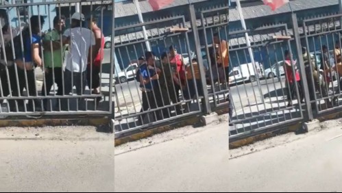 [VIDEO] Cuidadores de autos agreden a dos carabineras en Franklin: Quedaron en libertad