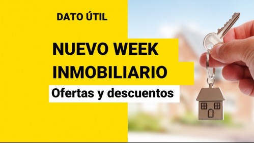 Nuevo Week Inmobiliario: Revisa las ofertas en casas y departamentos que ofrece el evento online