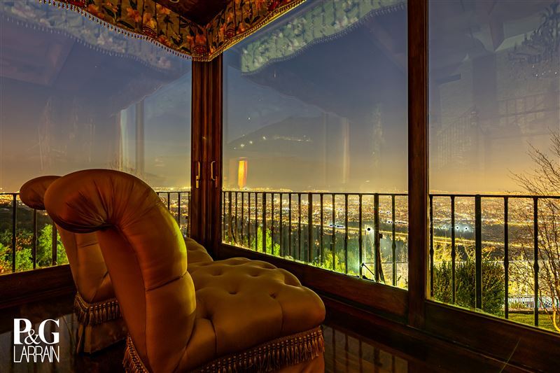 Vista de la mansión de Leonardo Farkas