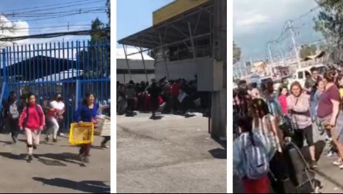 Nuevo saqueo en Puente Alto: Video muestra a turba arrasando con supermercado