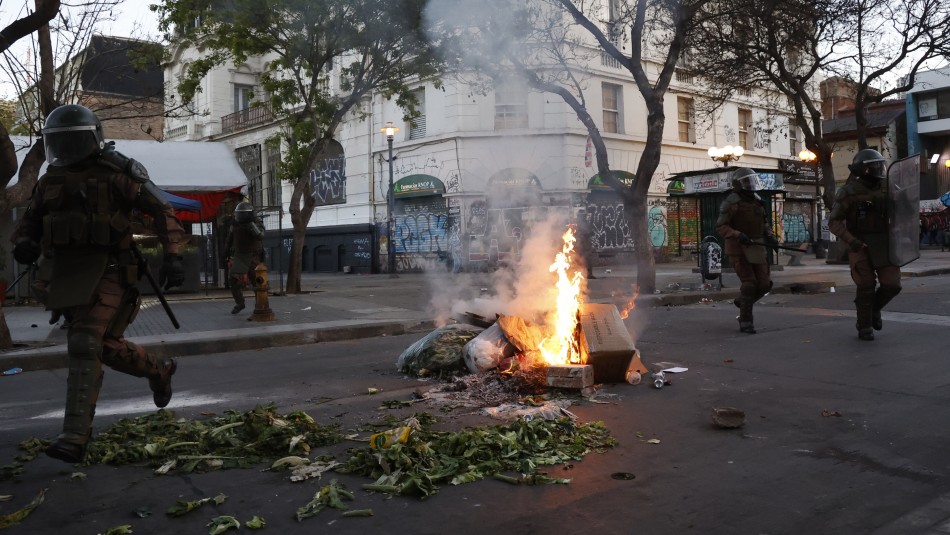 Conmemoración 18 de octubre en regiones: Manifestaciones y desmanes marcaron la jornada