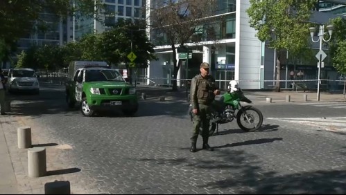Encuentran artefacto explosivo en edificio del Grupo Angelini en Las Condes