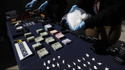 Incautan $18 millones en drogas y detienen a 10 miembros de clan familiar en Villa Alemana