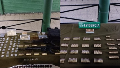 Gobierno se querella por hallazgo de armamento de guerra en Estación Central