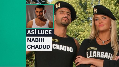 Fue pareja de Kenita Larraín en 'Pelotón': Así luce actualmente el galán Nabih Chadud