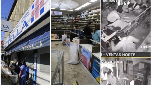 'Creí morir en ese momento': Administradora de farmacia saqueada en Puente Alto