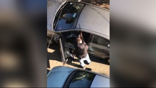 Fiscalía del Maule reporta detención de menor que armado amenazó a conductor de automóvil en viralizado video
