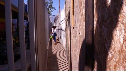 Indignación por estrecho pasaje peatonal: Los peligros a los que se arriesgan los vecinos de La Florida