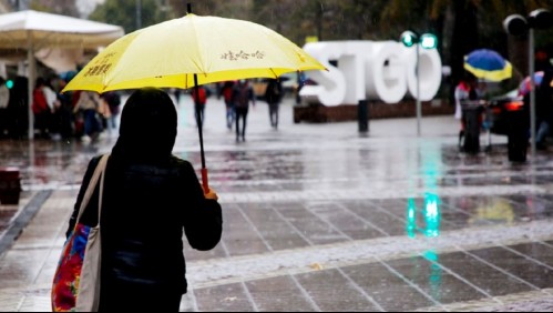 Posible lluvia para Santiago: ¿Cuándo se registrarían las precipitaciones?