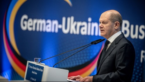 Canciller alemán impulsa futura reconstrucción de Ucrania: Pide creación de 'Plan Marshall del siglo XXI'