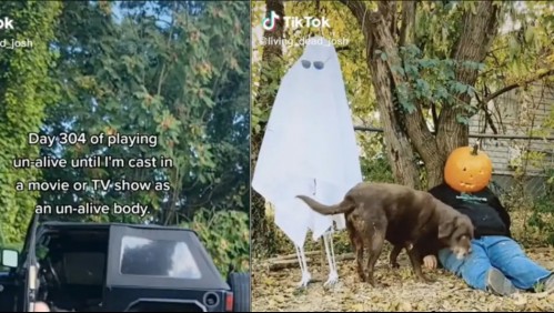 'Un profesional': Se hacía pasar por cadáver en TikTok y acabó trabajando en reconocida serie policiaca