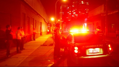 Violento portonazo en Maipú: Víctima fue golpeada por banda de delincuentes