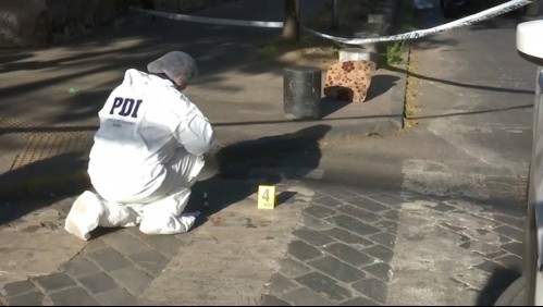 Hombre es acribillado en plena calle de la comuna de Independencia