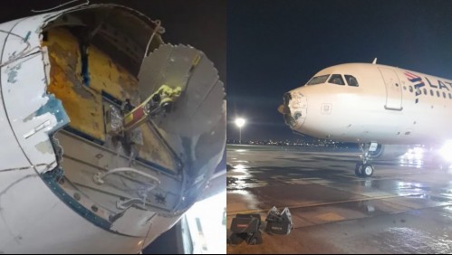 Terror en vuelo desde Chile a Paraguay: Avión atravesó tormenta, sufrió graves daños y aterrizó sin uno de sus motores
