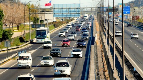 Plan de contingencia para fin de semana largo incluirá peaje a 'luca' en algunos horarios