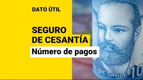 ¿Cuántos pagos entrega el Seguro de Cesantía?