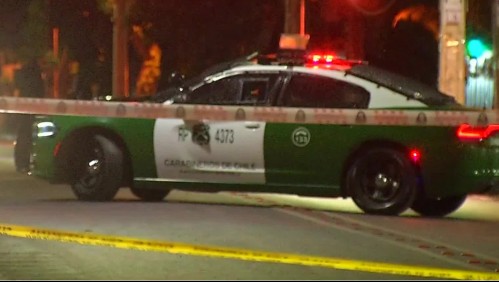 Muere conductor baleado por carabinero: Había intentado atropellar a un efectivo policial para evitar fiscalización