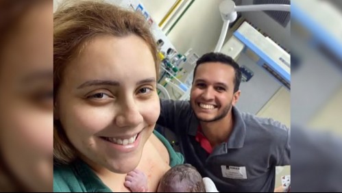 Fue al médico por dolores de estómago, le dijeron que tenía gases, pero un día después dio a luz