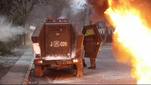 Amago de incendio en el INBA: Rectora asegura que fue provocado por encapuchados