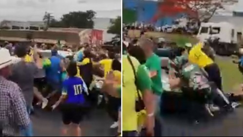 Niña de 12 años está entre las víctimas: Conductor atropelló a grupo de simpatizantes de Bolsonaro en Brasil