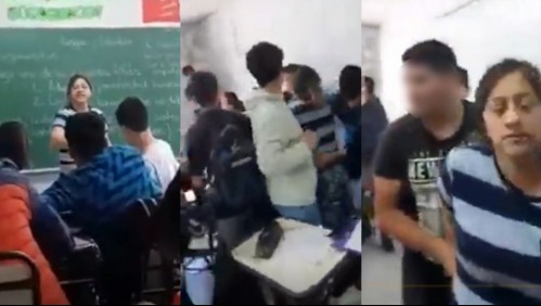 'Sinvergüenzas': Madre ingresa a salón de clases y golpea a estudiante por supuesto bullying a su hijo